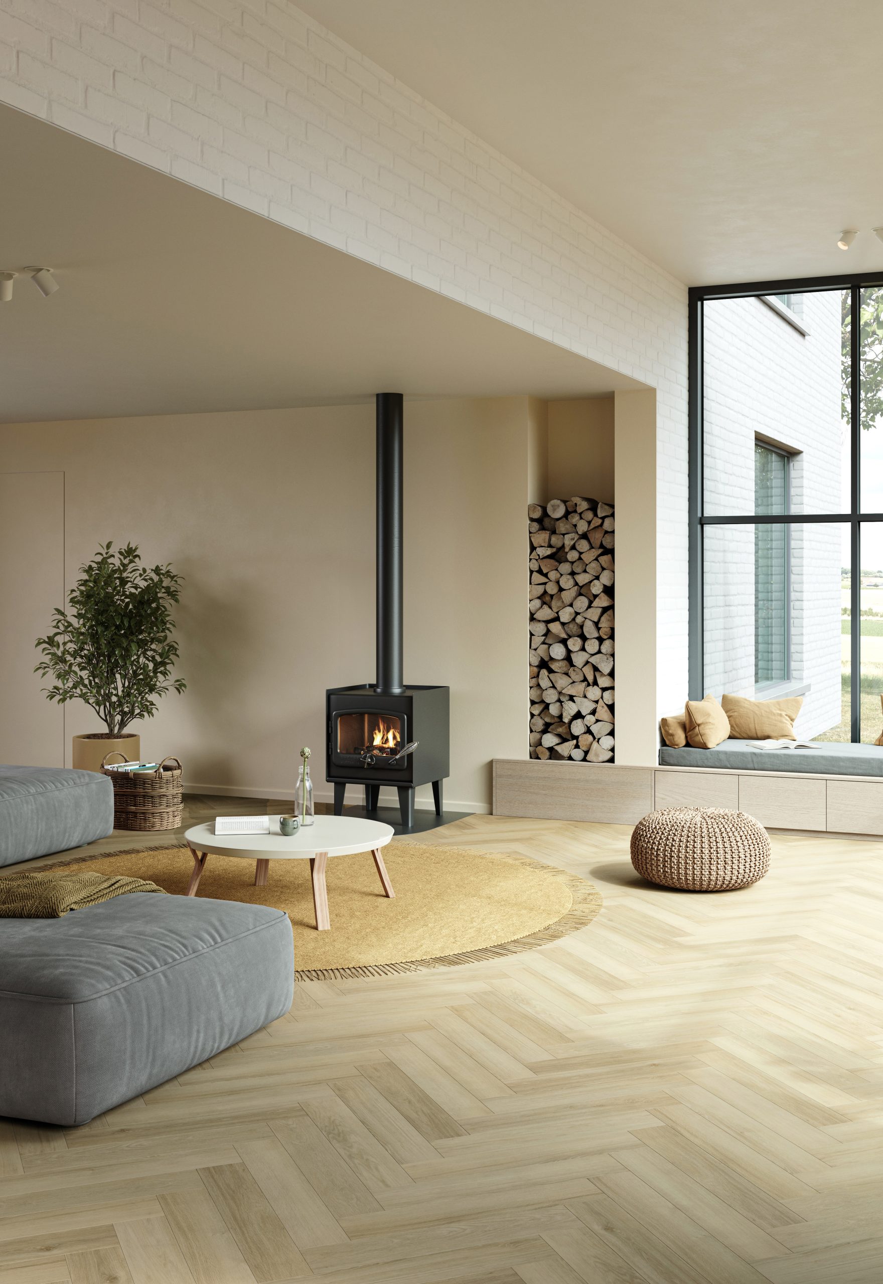 Zenn Click Comfort 55 Herringbone Sorrento - Image 3
